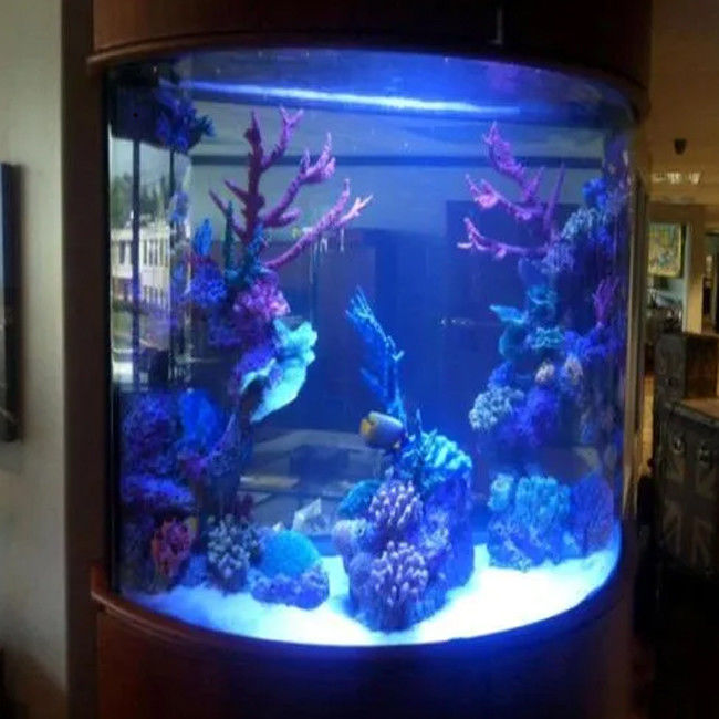 Custom Thick Cast Acrylic Sheet Cutting Polishing 40mm-120mm Thickness for Large Aquarium Oceanarium Tunnel Underwater Viewing