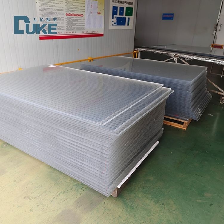 8mm Anti-UV Acrylic Board 20x30ft Soundproof Fence UV 4mm PMMA για Δημοτική Κατασκευή