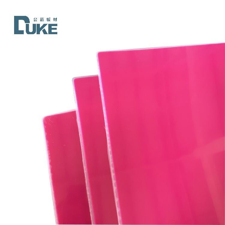 Duke 100% Virgin Mitsubishi Cast Acrylic Sheet Custom Πολυχρωματική μπανιέρα πλαστικό φύλλο ανταγωνιστική τιμή 12mm 5mm Κόψιμο MMA