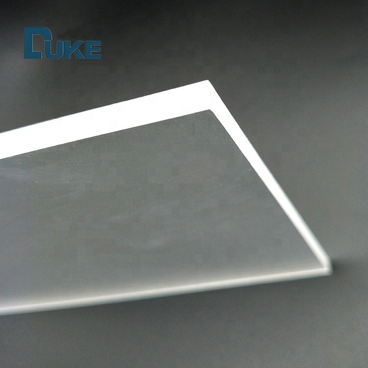 Ομοιόμορφη διαπερατότητα φωτός ΝΑΝΟ LGP Edge Lit Smooth Surface Clear Acrylic Light Guide Plate