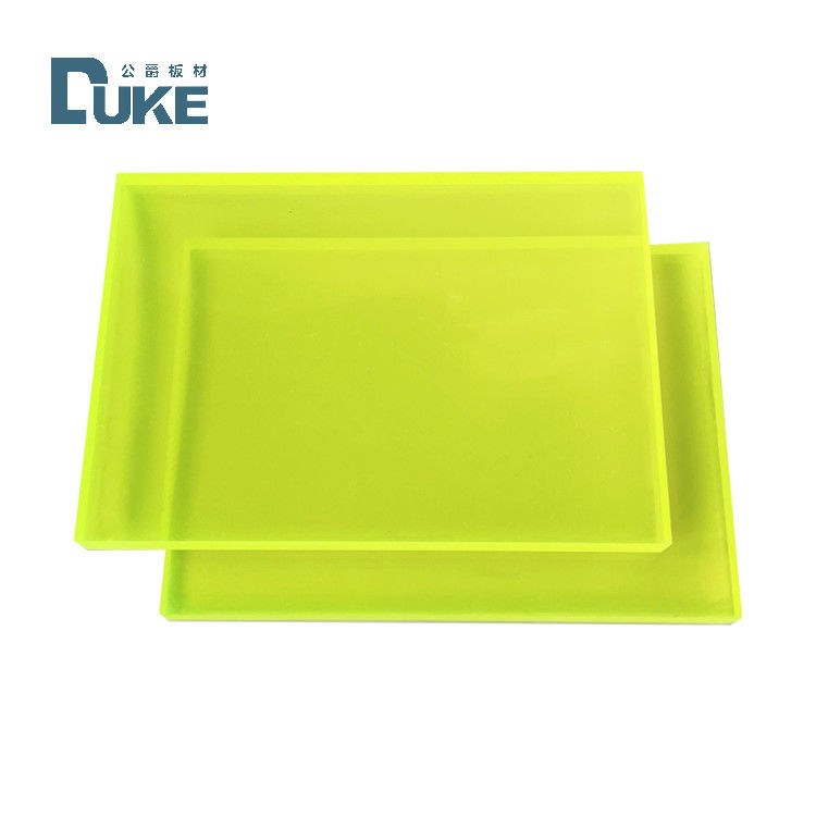 Προσαρμόσιμο φθοριούχο φύλλο PMMA για σήματα φωτεινών κουτιών LED - OEM διαφημιστικές οθόνες