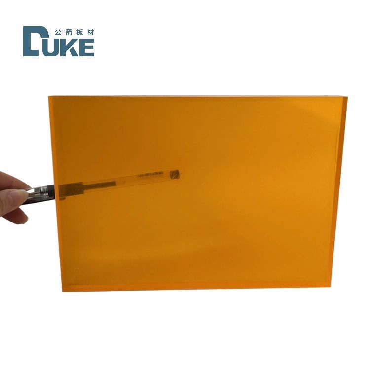 Customizable Fluorescent PMMA Sheet High Quality Acrylic Panel for LED Advertising Light Box Signs