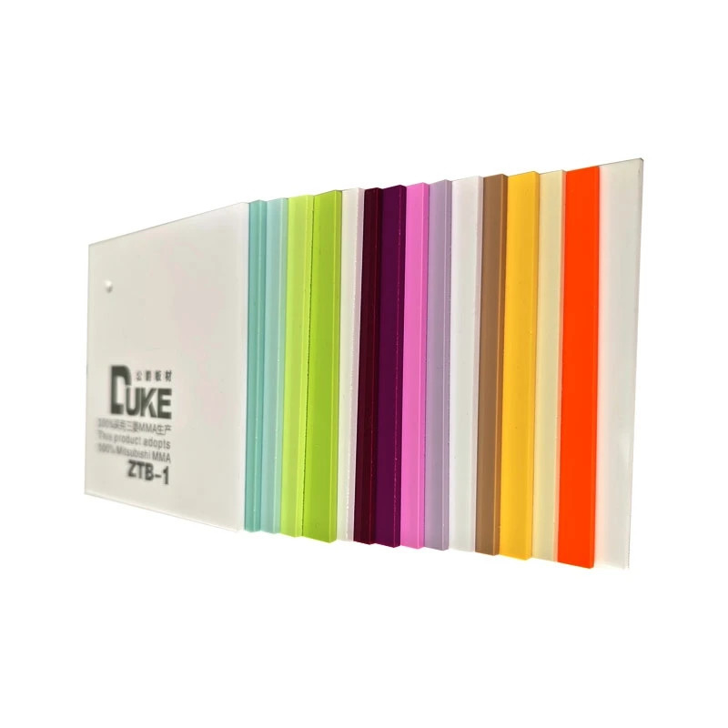 Duke 100% Virgin Mitsubishi Cast Acrylic Sheet Custom Πολυχρωματική μπανιέρα πλαστικό φύλλο ανταγωνιστική τιμή 12mm 5mm Κόψιμο MMA