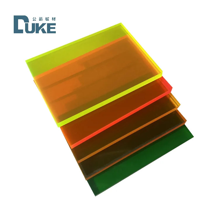 Duke 100% Virgin Mitsubishi Cast Acrylic Sheet Custom Πολυχρωματική μπανιέρα πλαστικό φύλλο ανταγωνιστική τιμή 12mm 5mm Κόψιμο MMA