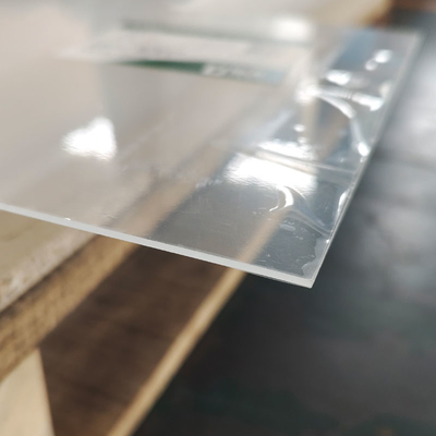 σαφές ακρυλικό φύλλο 1220*2440mm 3mm 25mm που πετιέται για την οδηγημένη ελαφριά βάση