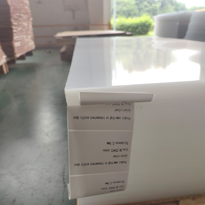 τα εμπόδια θορύβου 6mm 15mm καθαρίζουν το χυτό πλαστικό ακρυλικό Perspex φύλλων φύλλο