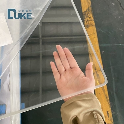 DUKE Διαφανές 3mm Διαυγές Ακρυλικό φύλλο / πλαστικό φύλλο Προσαρμοσμένα κομμένα ακρυλικά σχήματα
